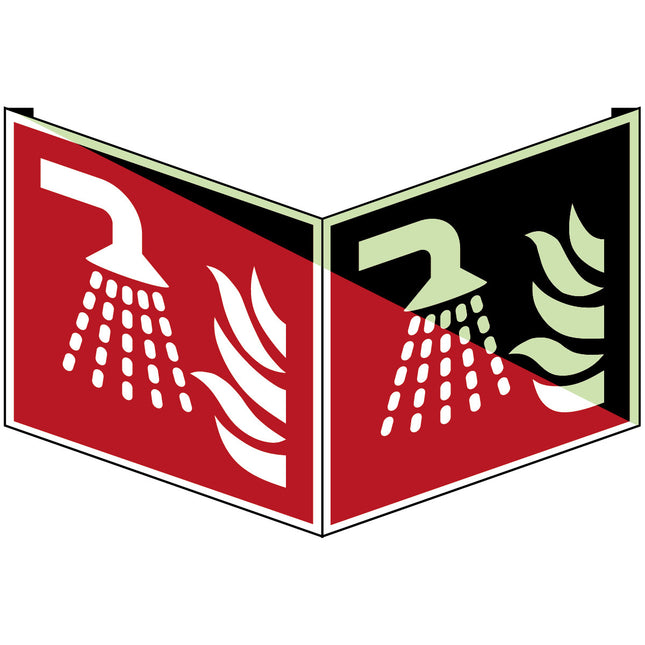 ISO Safety Sign  Water fog applicator