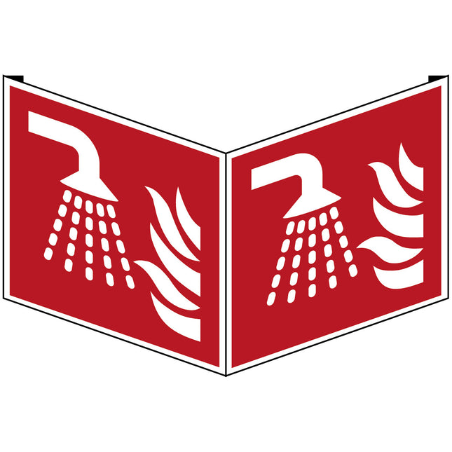 ISO Safety Sign  Water fog applicator