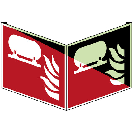 ISO Safety Sign  Fixed fire extinguisher installation