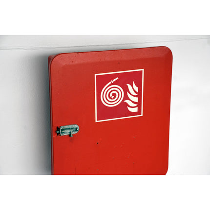 ISO Safety Sign  Unconnected fire hose