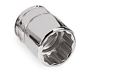 Snap-on Tools@Height 3/8" Drive 12-Point SAE 9/16" Flank Drive® Shallow Socket | THF181
