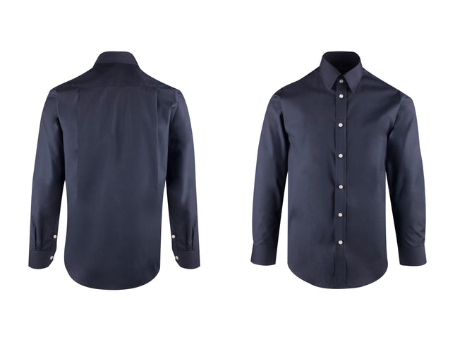 قميص رسمي باللون الأسود فورموير | FSH101M