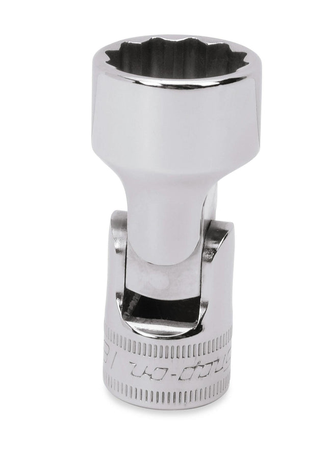 Snap-on Tools@Height 3/8" Drive 12-Point Metric 17 mm Flank Drive® Shallow Universal Socket | THFUM17A