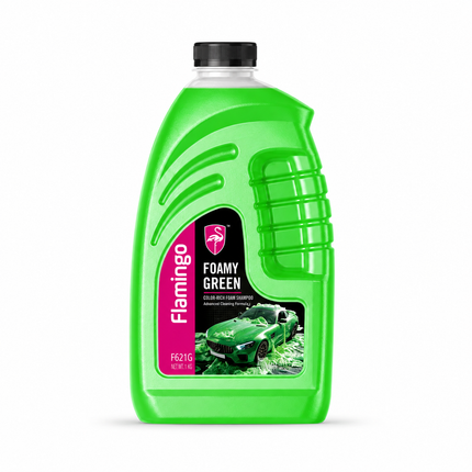 Flamingo Foamy Green Car Shampoo 1 L | F621G