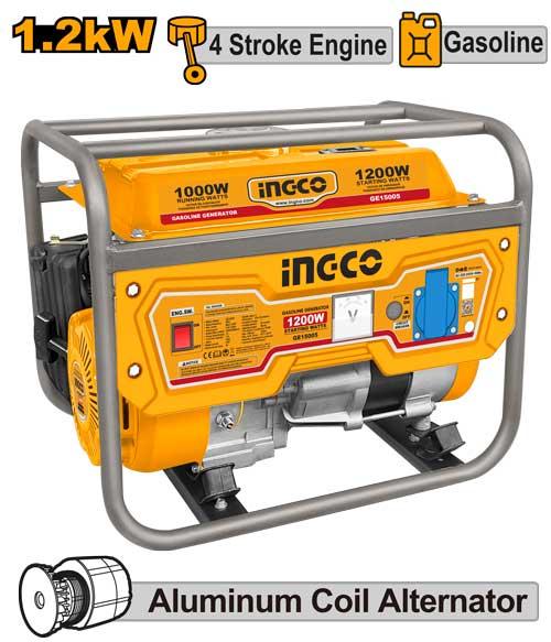 مولد بنزين 1.5 كيلو واط انجكو | GE15005