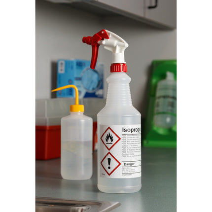 25 mm Small Core Preprinted GHS CLP labels