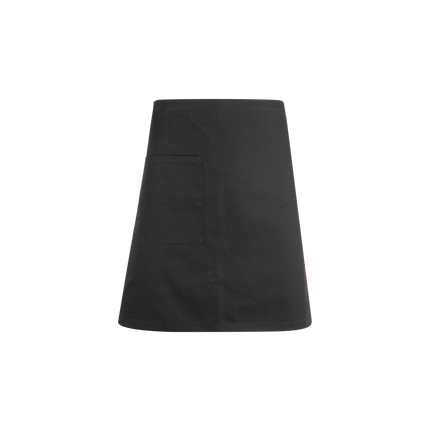 مريلة نصفية باللون الأسود فورموير | APR102U