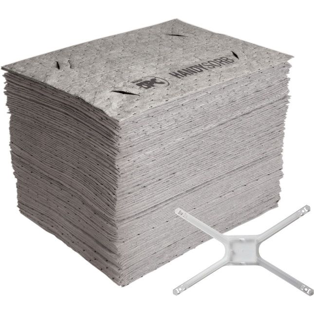 HandySorb Mop System Basic Universal Pad Refills with Mop Adapter