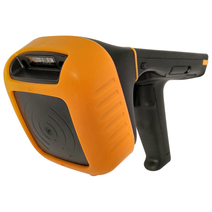 HH85 Handheld RFID Reader LTE with Pistol Grip  UHF NFC Barcode 4G