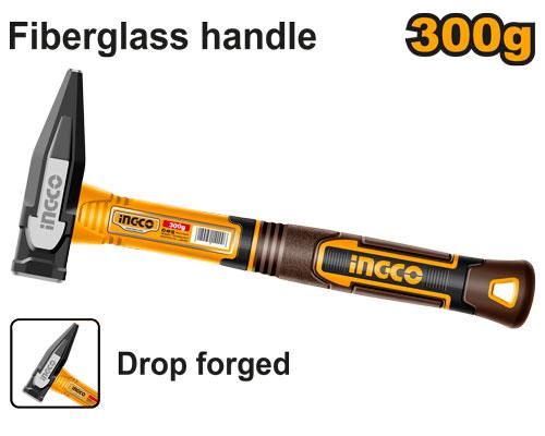INGCO Machinist Hammer 300g Fiberglass Handle HMH82300