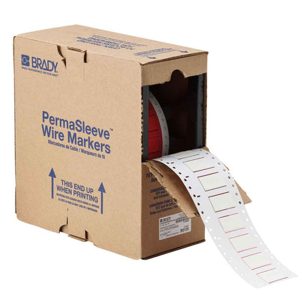 76 mm Core PermaSleeve Heatex Polyolefin 6 to 1 Gauge Wire Marking Sleeves