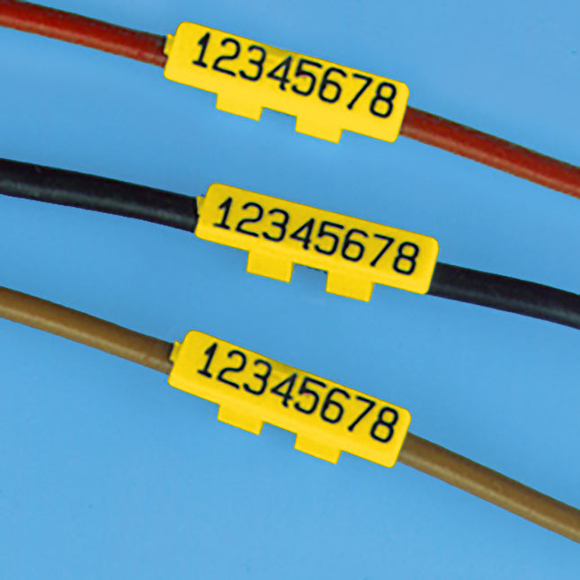 ICS tag 4x16 D1732 3tree yellow