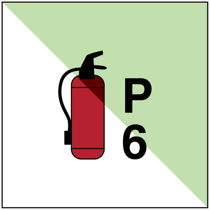 IMO  Portable fire extinguisher P6