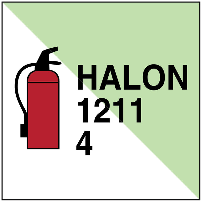 IMO  Portable fire extinguisher Halon 12114