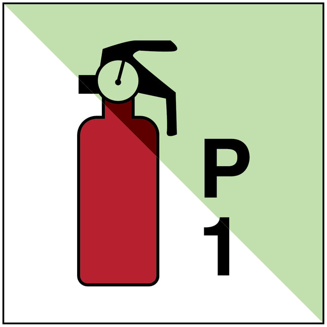 IMO  Portable fire extinguisher P1