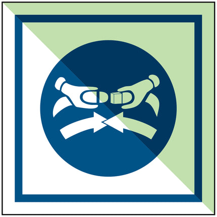 IMO Safety Sign Wear safety belts