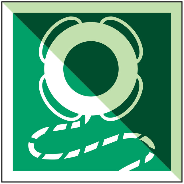 IMO  Lifebuoy with line