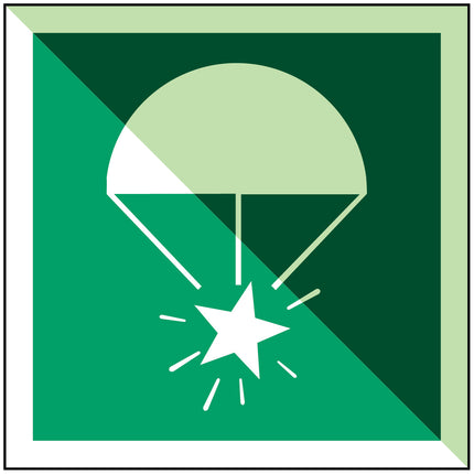 IMO  Rocket parachute flare