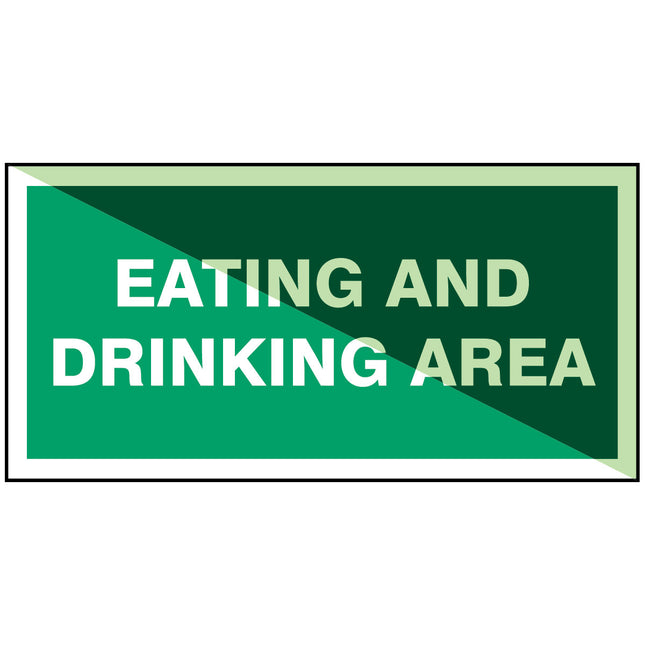 IMO Safety Sign Eating and drinking area