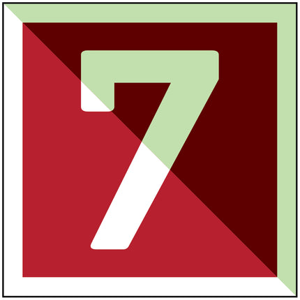 IMO Safety Sign Number 7