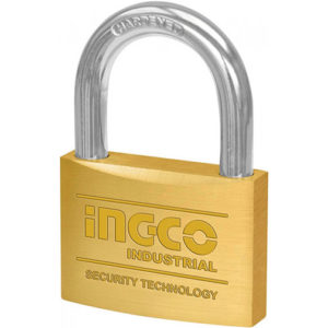 INGCO Light Brass Padlock 20mm Security Lock