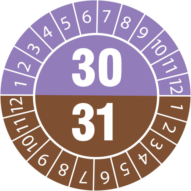 Inspection Date Labels
