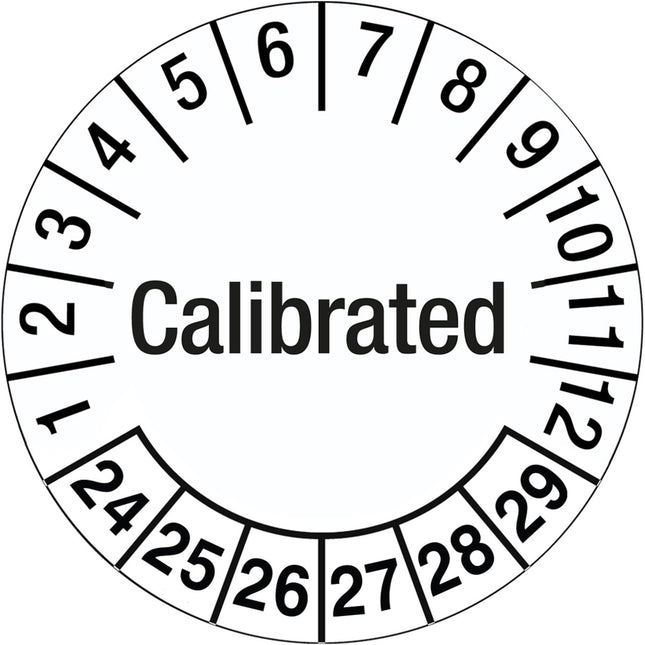 Tamperevident Inspection Date Labels
