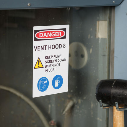 BradyJet J2000 Precut Polyester Labels