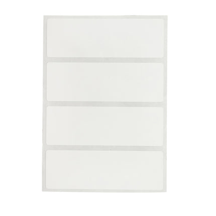 Sustainable Matt White Polyester Labels for J4000 Printer 2540 mm x 7620 mm