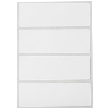 Sustainable Matt White Polyester Labels for J4000 Printer 5080 mm x 10160 mm