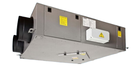 جهاز تهوية BSK BHRS سقفي باسترجاع الحرارة | من 750 إلى 5000 متر مكعب في الساعة