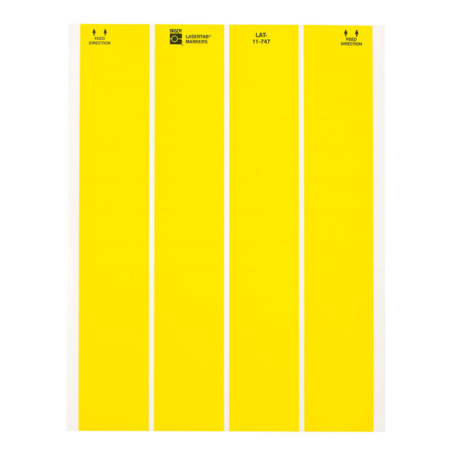 LaserTab Series Polyester Labels