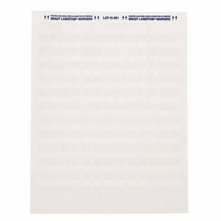 LaserTab Series Selflaminating Polyester Labels