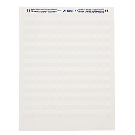 LaserTab Series Selflaminating Polyester Labels A4 sheets