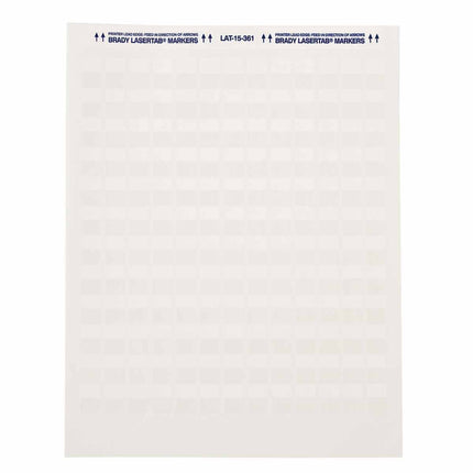 LaserTab Series Selflaminating Polyester Labels