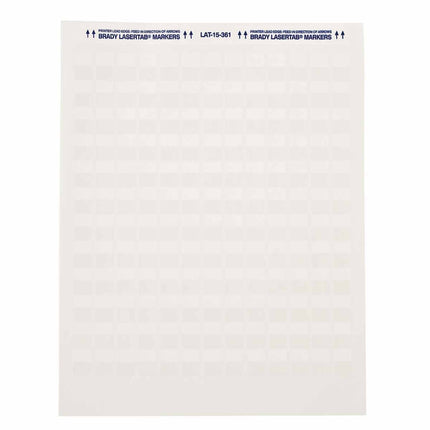 LaserTab Series Selflaminating Polyester Labels