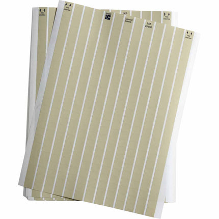 LaserTab Series High Temperature Amber Polyimide Labels