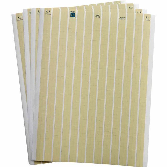 LaserTab Series High Temperature Amber Polyimide Labels