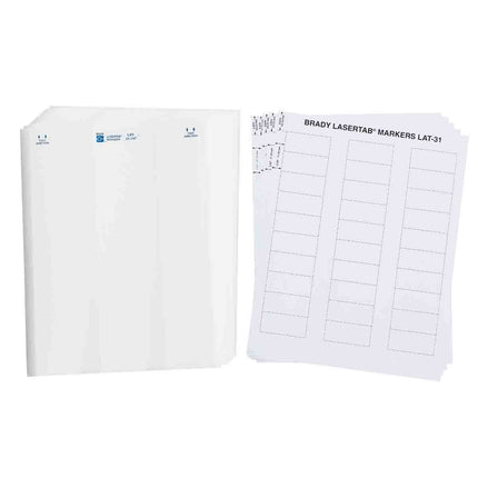 LaserTab Polyester Labels