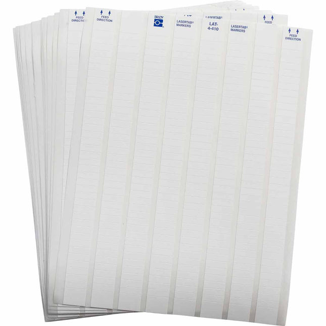 LaserTab Series TamperEvident Polyolefin Labels