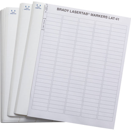 LaserTab Polyester Labels