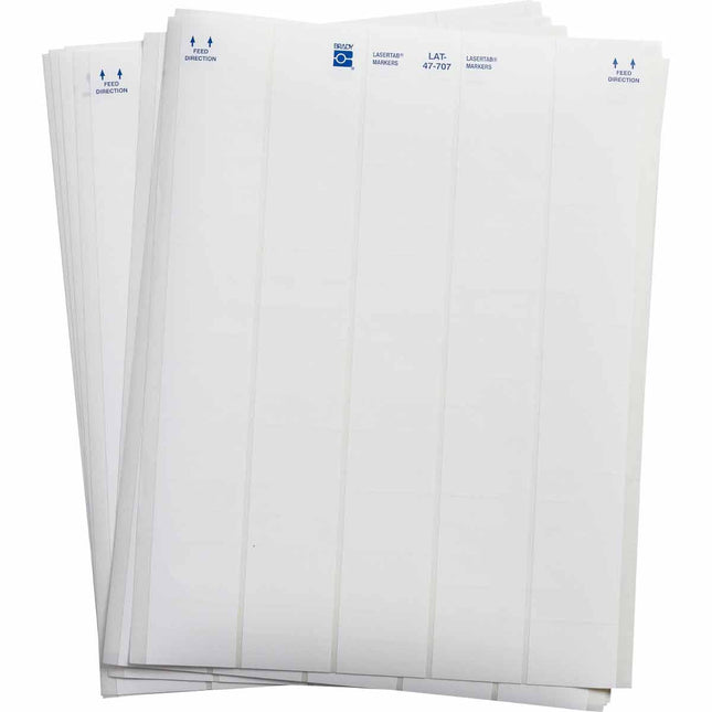 LaserTab Polyester Labels