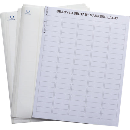 LaserTab Polyester Labels