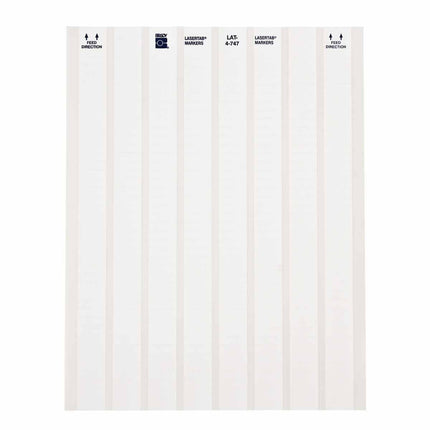 LaserTab Polyester Labels