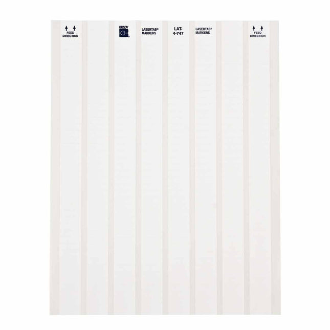 LaserTab Polyester Labels