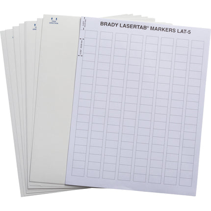 LaserTab Paper Labels
