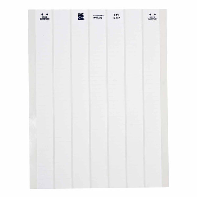 LaserTab Polyester Labels