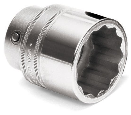 Snap-on 3/4" Drive 12-Point Metric 36 mm Flank Drive® Shallow Socket | LDHM362