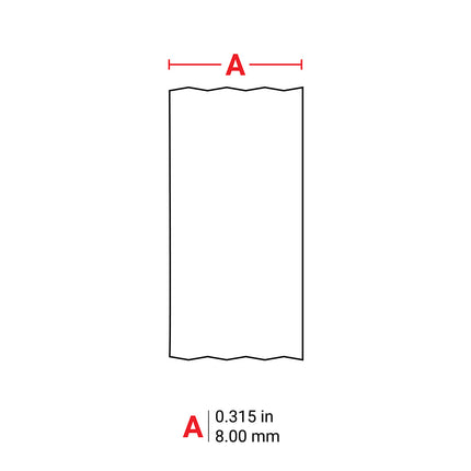 76 mm Core Continuous Repositionable Vinyl Cloth Wire and General ID Labels