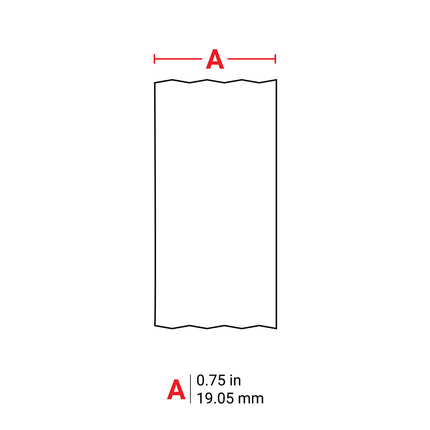 Aggressive Adhesive MultiPurpose Nylon Labels for M610 M611 and BMP61